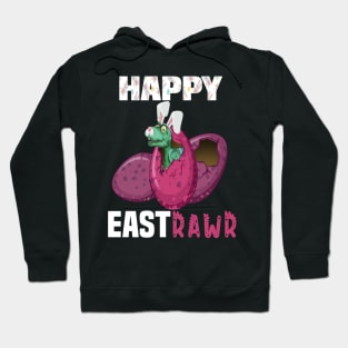 Happy EastRawr Funny t-Rex bunny Easter gift Hoodie